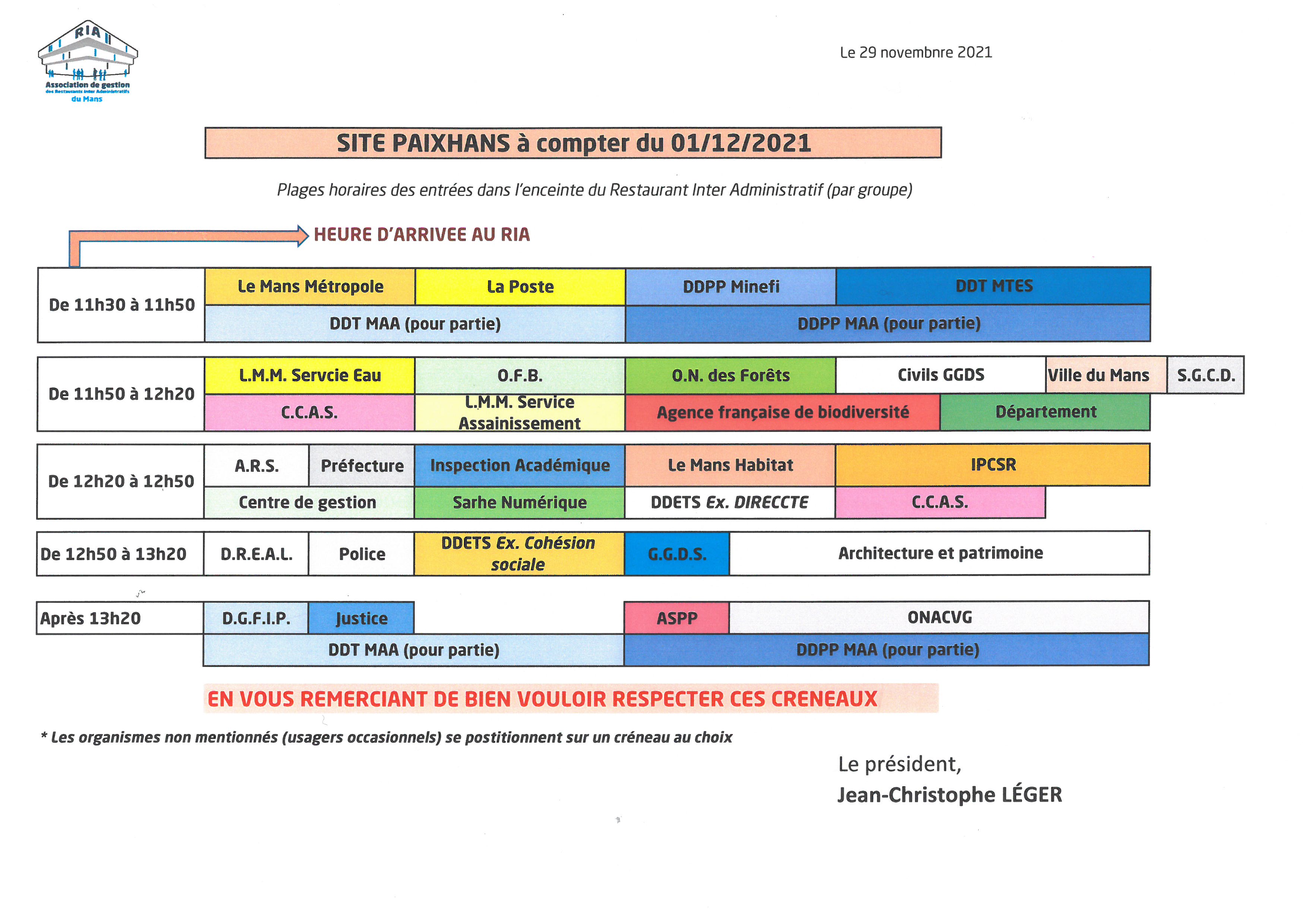 PAIX PROTOCOLE SANIT V2 11 2021